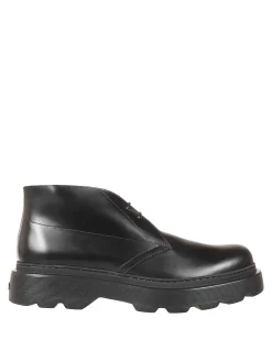 Scarpe stringate in pelle