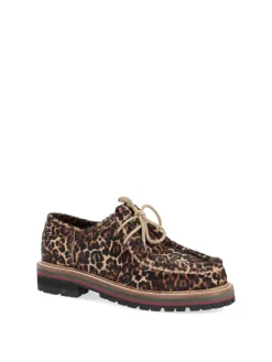 Scarpe stringate in pelle