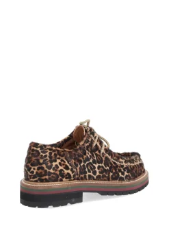 Scarpe stringate in pelle