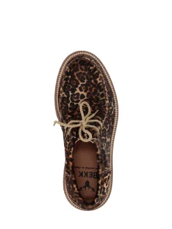 Scarpe stringate in pelle