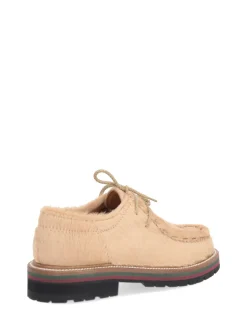 Scarpe stringate in pelle
