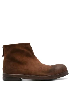 Scarpe stringate in pelle