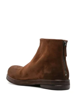 Scarpe stringate in pelle
