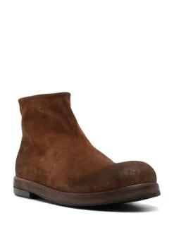 Scarpe stringate in pelle