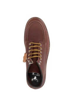 Scarpe stringate in pelle