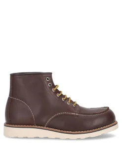 Scarpe stringate in pelle