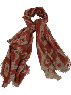 Scialle in maglia aperta 85X200