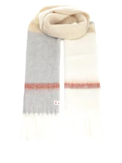 Sciarpa ad alpaca fritta