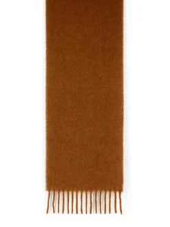 Sciarpa alpaca con frange
