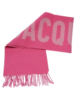 Sciarpa con logo lettering