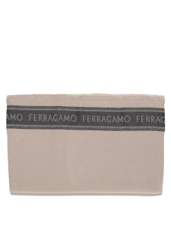Sciarpa Con Logo Scritto