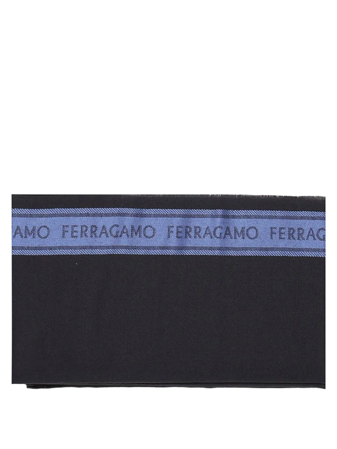 Sciarpa Con Logo Scritto