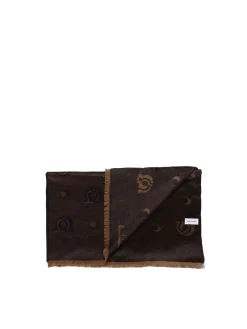 Sciarpa con motivo jacquard