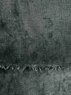 Sciarpa Con Stampa E Frange 140X140 cm
