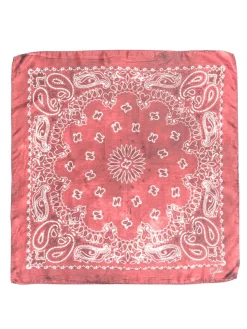 Sciarpa con stampa Paisley