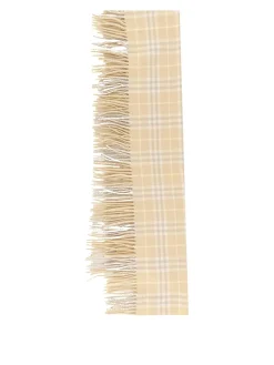 Sciarpa in cashmere a quadri