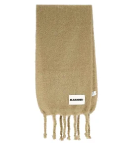 Sciarpa In Mohair E Lana
