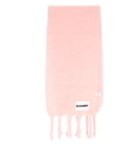 Sciarpa In Mohair E Lana