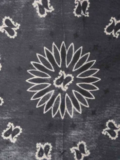 Sciarpa in seta con stampa Paisley