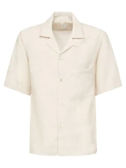 Shirt con largo colletto