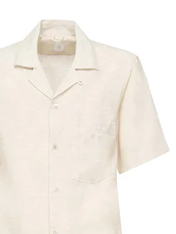 Shirt con largo colletto