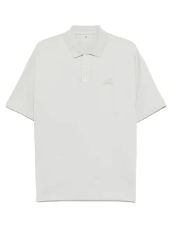 Shirt di polo in cotone logo