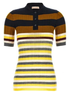 Shirt in lana a costola