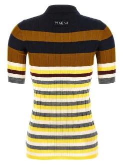 Shirt in lana a costola