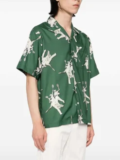 Shirt in twill biologico e viscosa