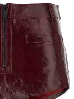 Shorti in pelle di craquio