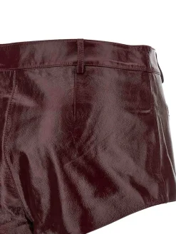 Shorti in pelle di craquio