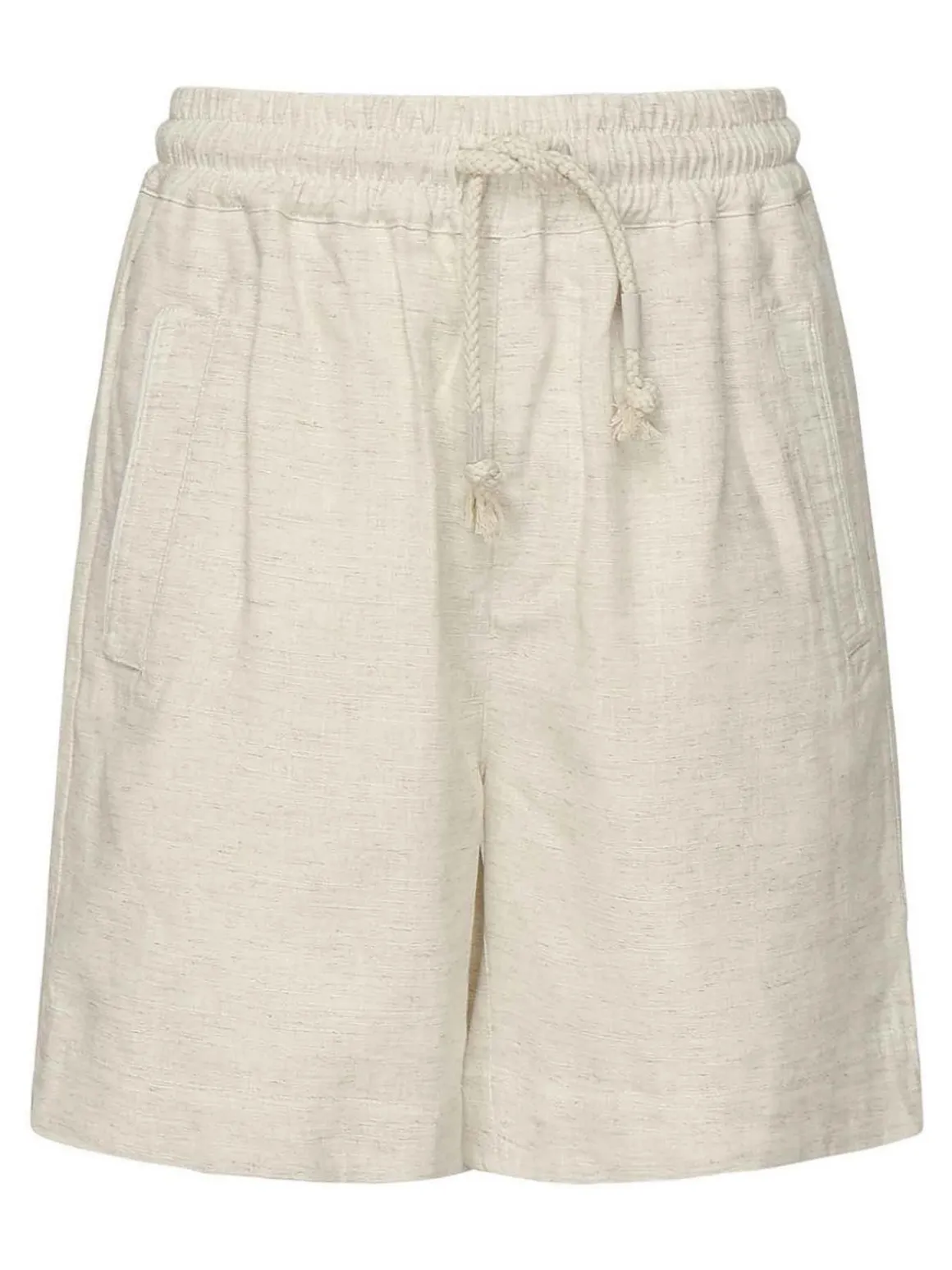 Shorts di bermuda di lino
