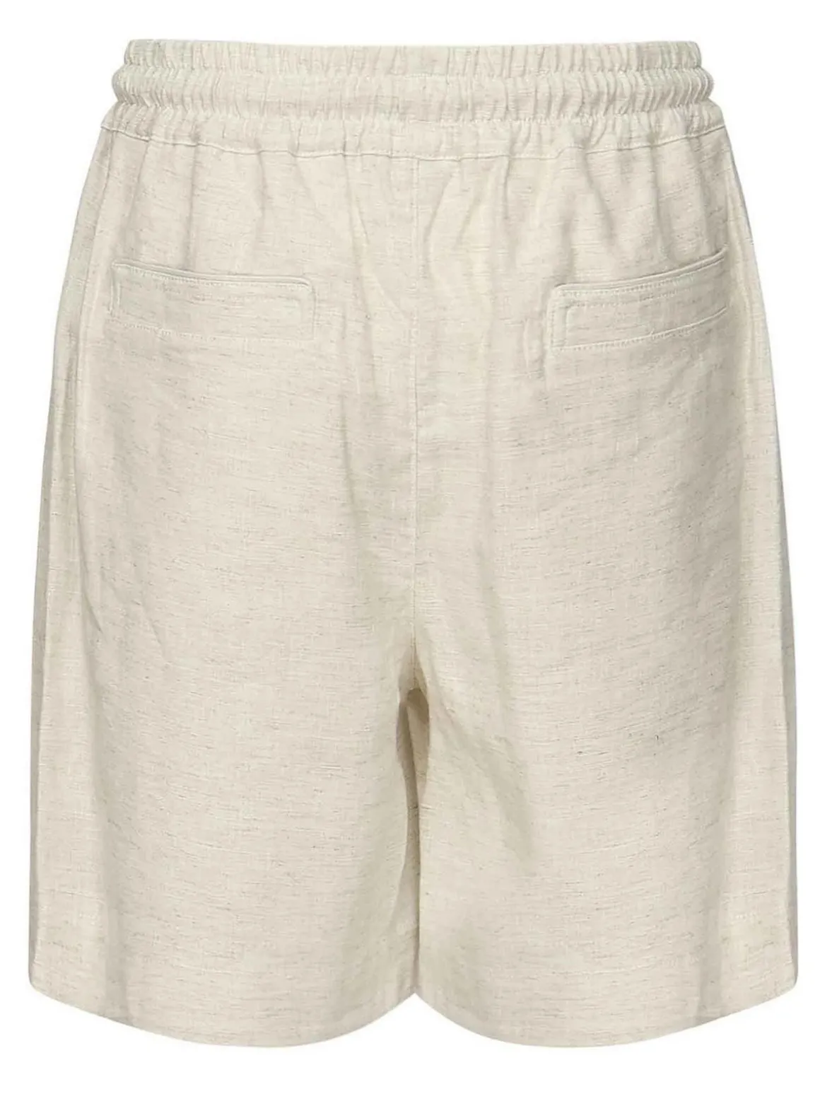 Shorts di bermuda di lino