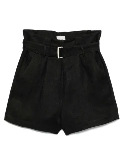 Shorts di bermuda di lino