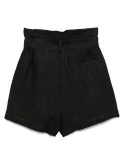 Shorts di bermuda di lino