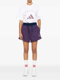 Shorts di cotone logo