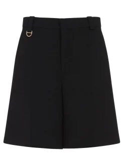 Shorts di lana vergine