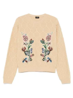 Sighi di miscela beige con cesoia lana