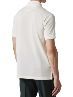 Signatura Stripe-Trim Polo Shirt
