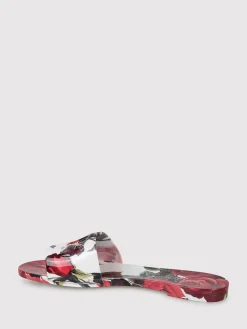 Slide Beachwear In Gomma Con Logo Dg