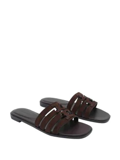 Slide gabbia marrone ines
