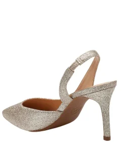 Slingback Alina Flex In Mesh Glitterato