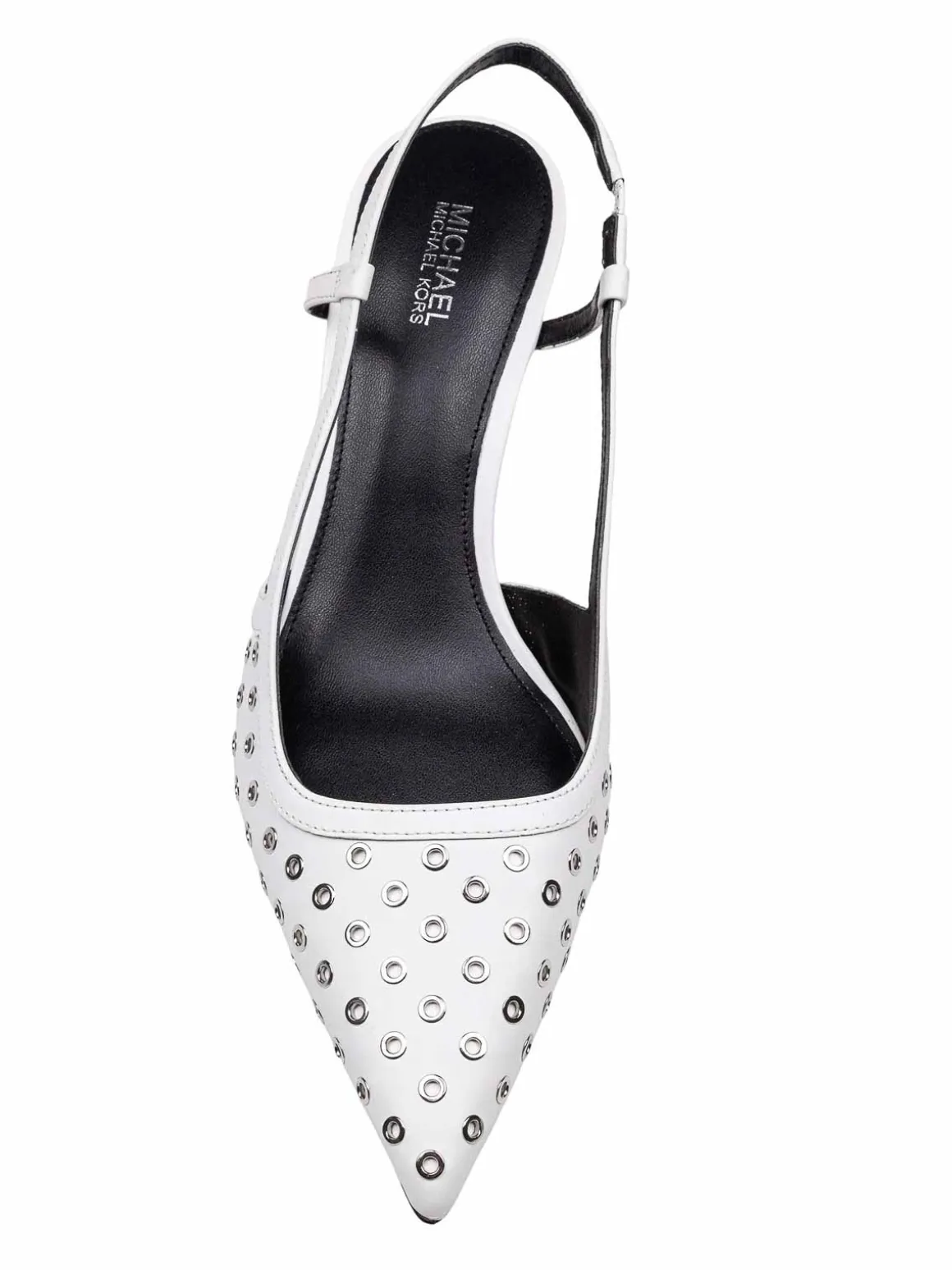 Slingback Alora In Pelle Colore Bianco
