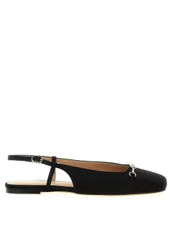 Slingback satinato