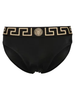 Slip mare con motivo greco