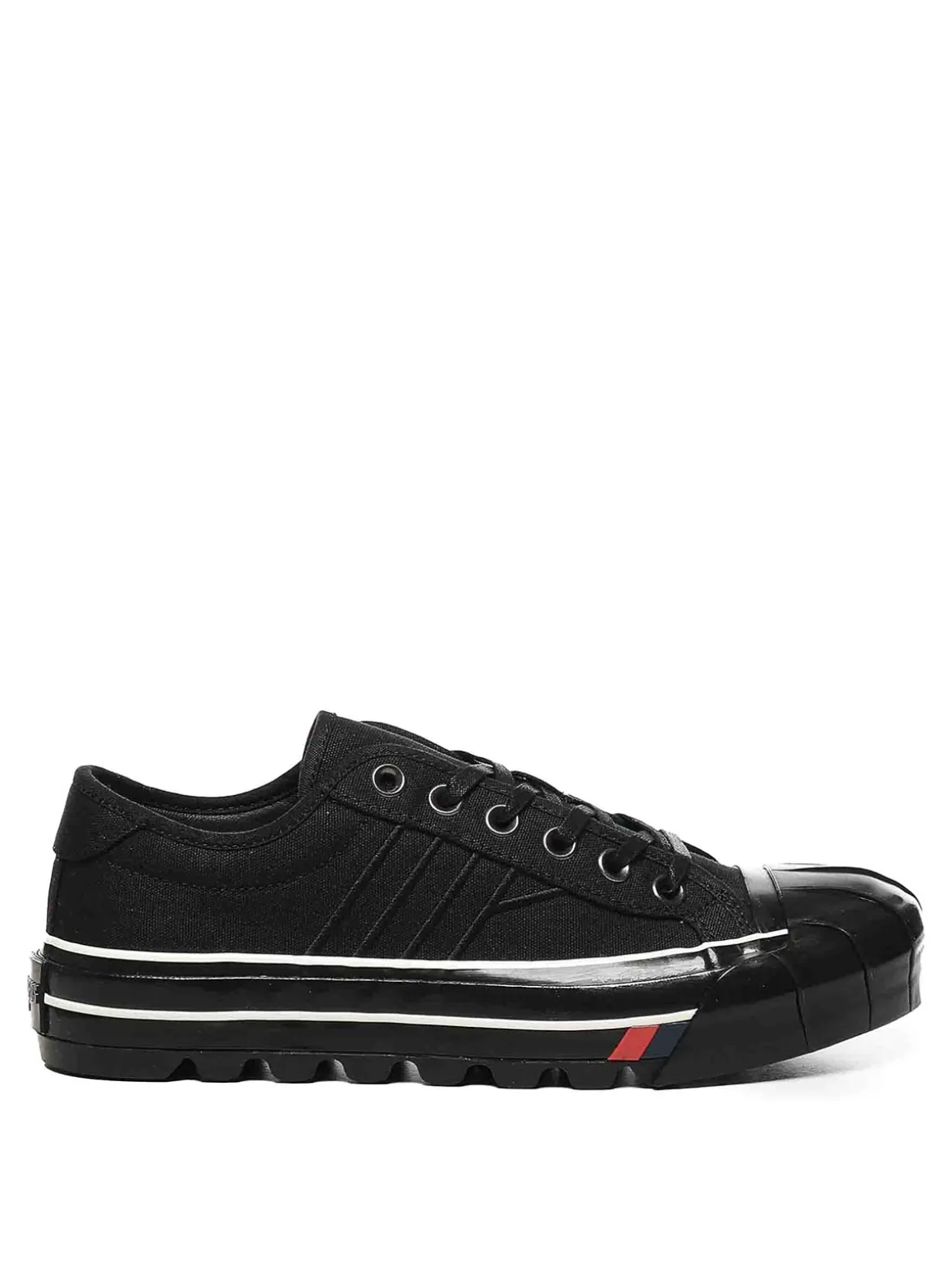 Sneaker a bassa cima con piattaforma