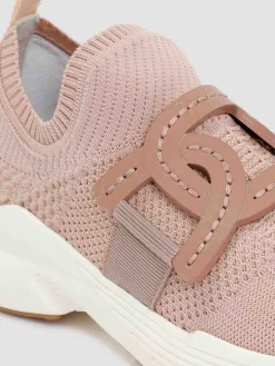 Sneaker a maglia di Tod
