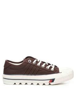 Sneaker basse con piattaforma