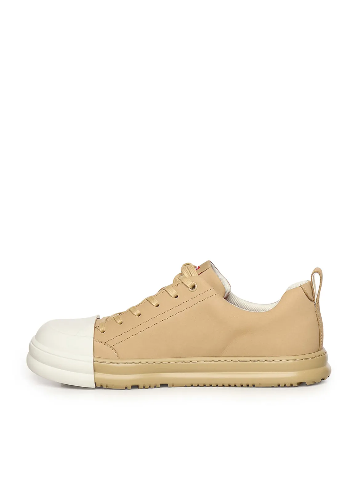 Sneaker beige di giunzione