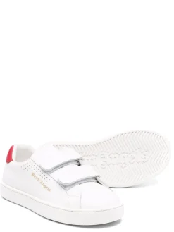 Sneaker Con Cinturino In Pelle Di Vitello